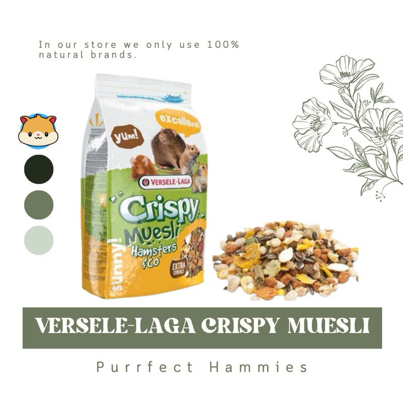 Versele-Laga Crispy Muesli Hamsters & Co