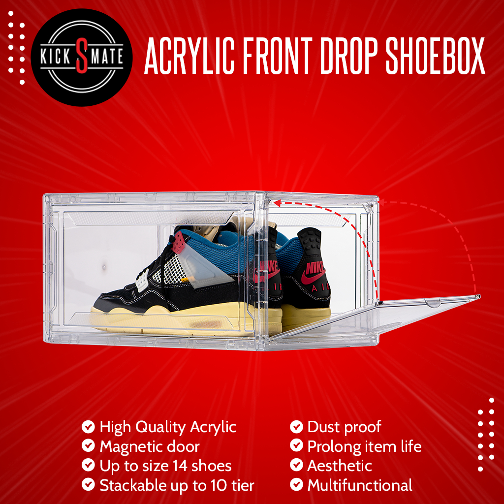 Drop hot sale lid shoebox