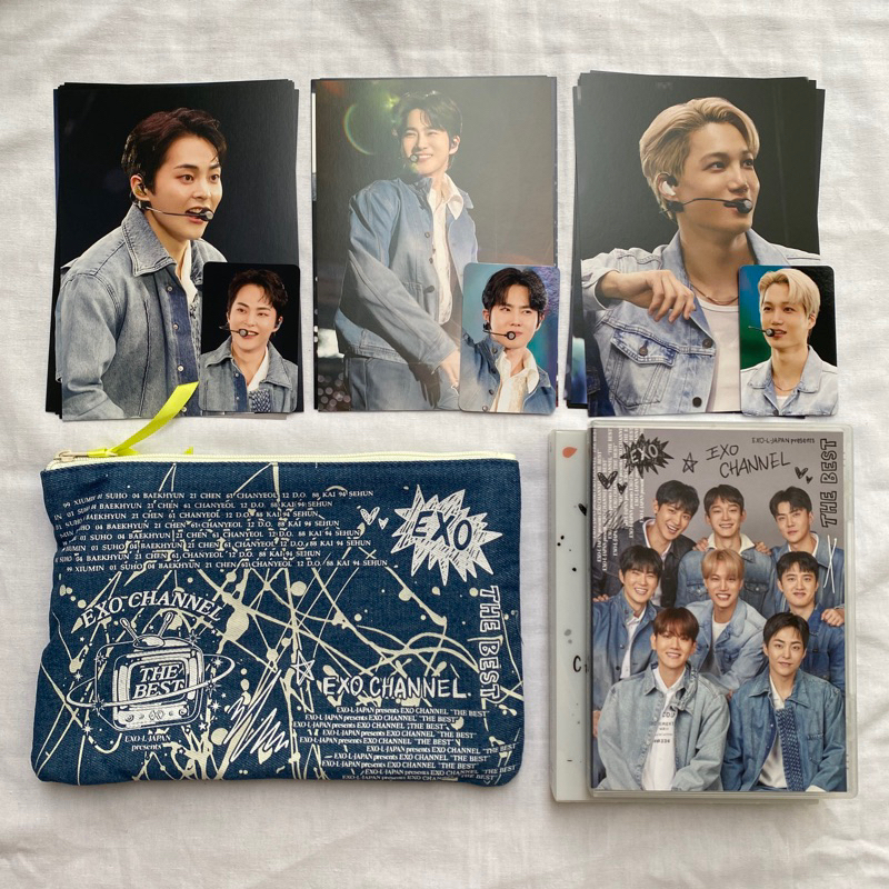 EXO CHANNEL THE BEST FIRST PRESS LIMITED EDITION BLU-RAY