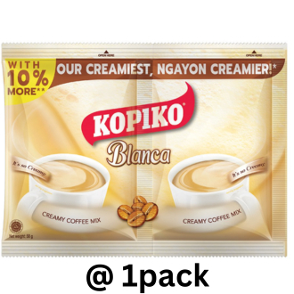 KOPIKO 3in1 COFFEE TWIN PACK BLANCA,BROWN,BLACK 1PACK | Shopee