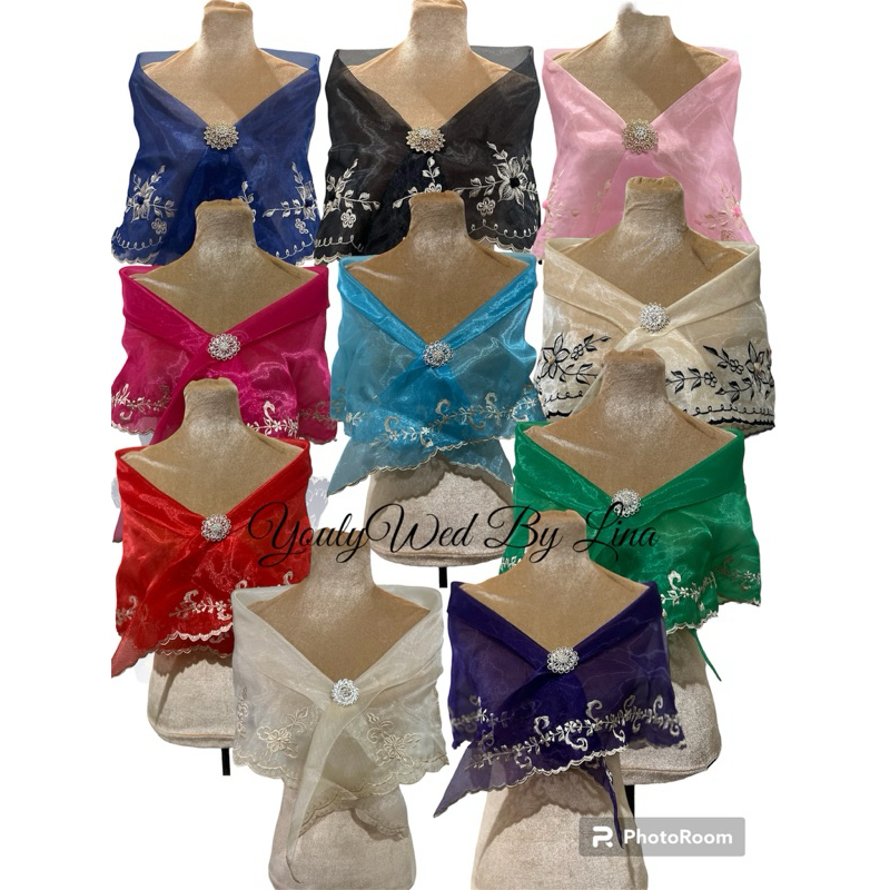 Filipiniana on sale shawl design