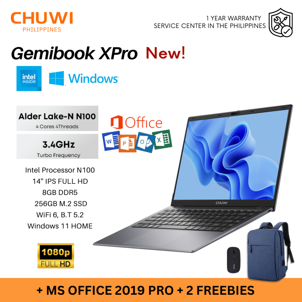 Chuwi Gemibook Xpro Intel Processor N100 | Shopee Philippines