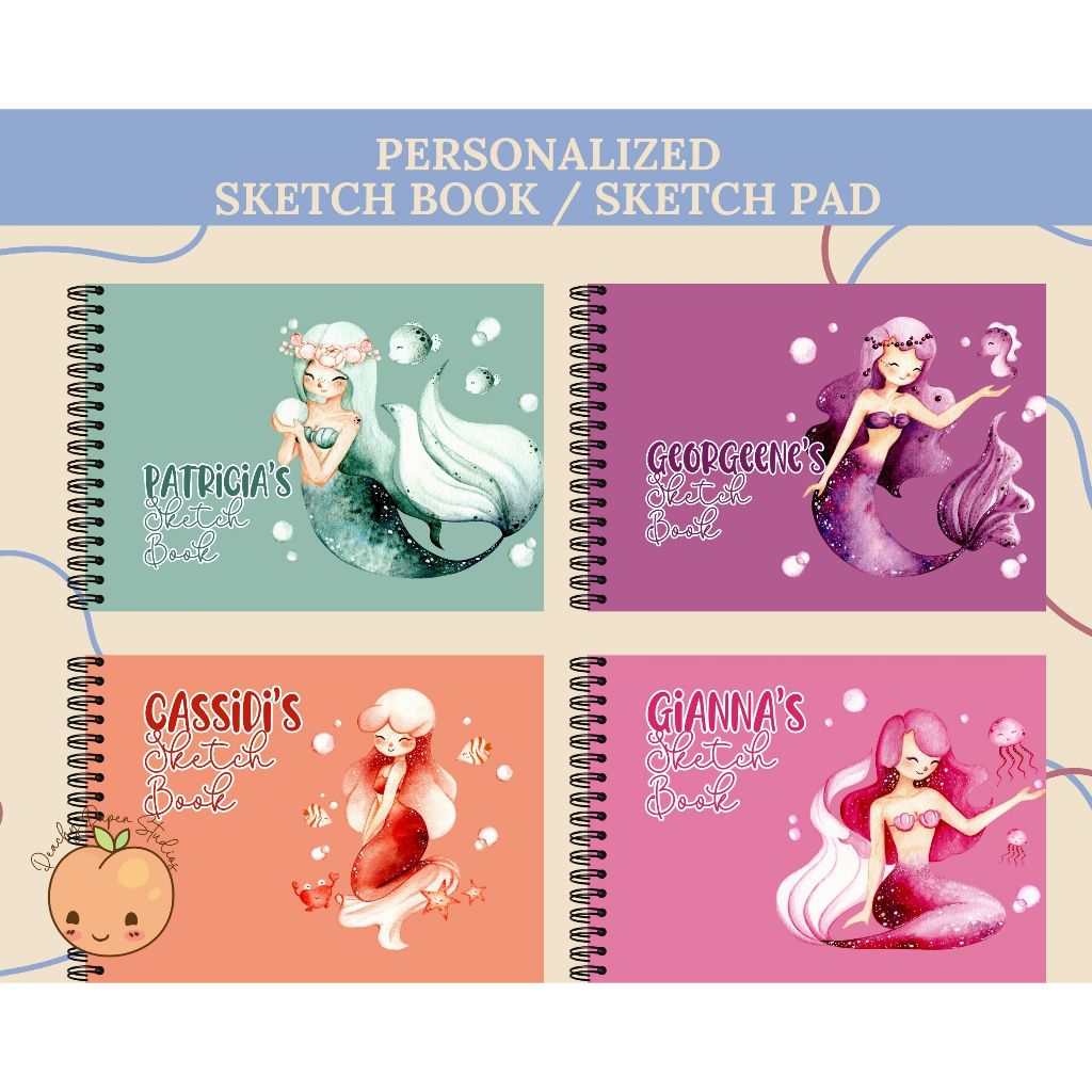 Personalized Sketchbook for Kids 