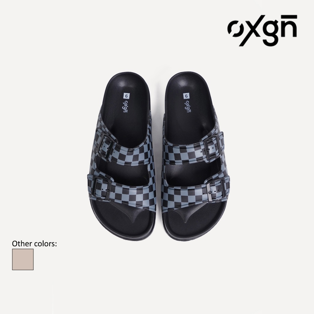 Checkerboard slides hot sale double strap