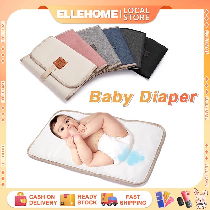 Foldable Baby Diaper Changing Pad Waterproof Newborn Diaper Pad Portable Toddler Diaper Changing Mat Shopee Philippines