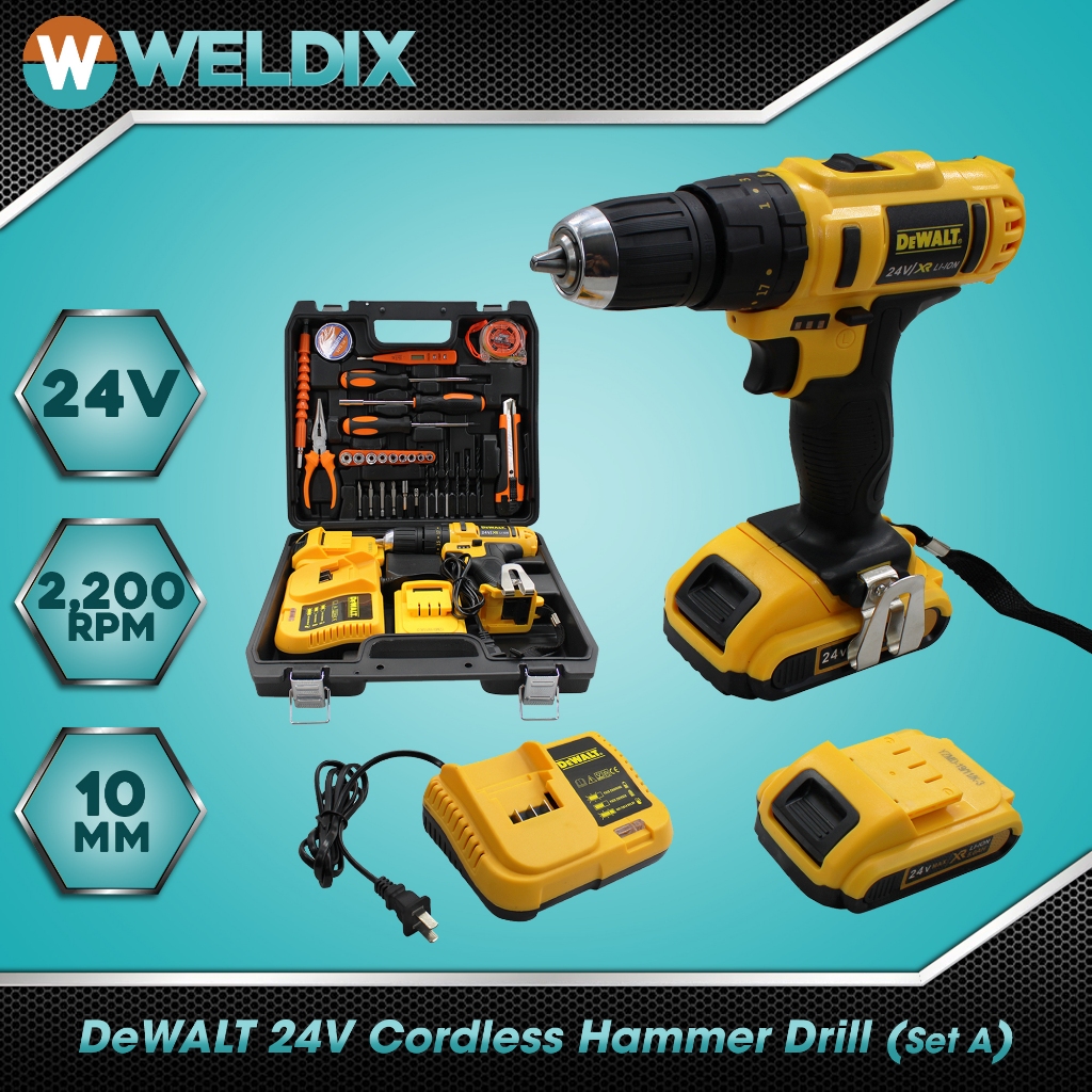 Dewalt 24v discount drill cordless drills