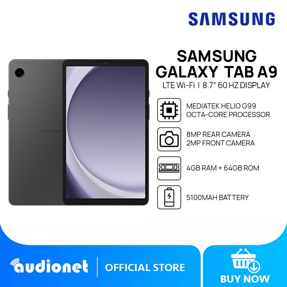 Samsung Galaxy Tab A9 128GB 8GB RAM 4G Silver