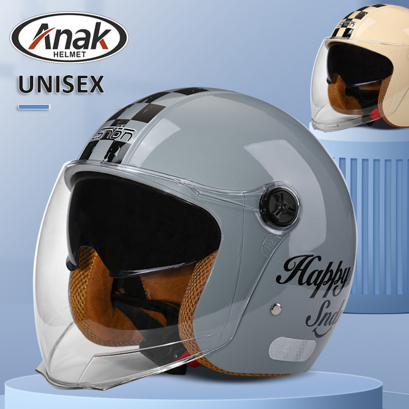 Half face helmet with best sale icc sticker