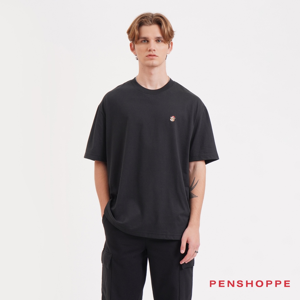 Modern Fit T-Shirt with Branding Print – PENSHOPPE