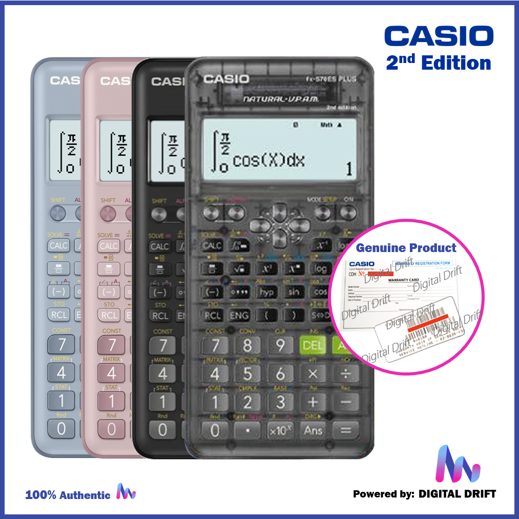 Casio fx-570ES Plus 2nd Edition Scientific Calculator Original