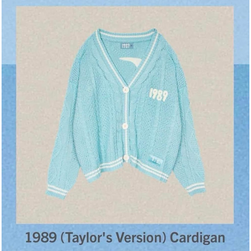 Sealed Authentic Taylor Swift's 1989 TV Cardigan (XS/SM) | Shopee ...