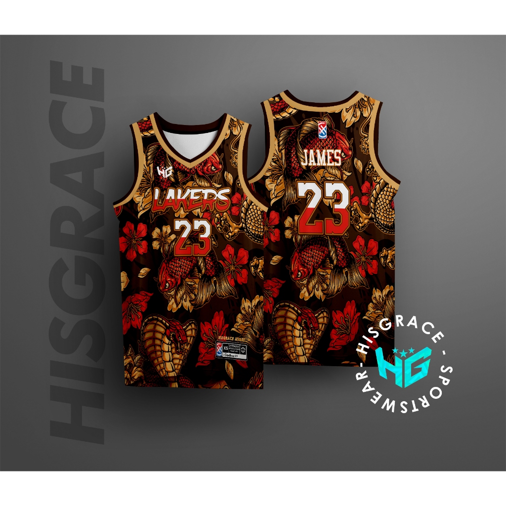 HISGRACE BASKETBALL JERSEY PURPLE BLACK