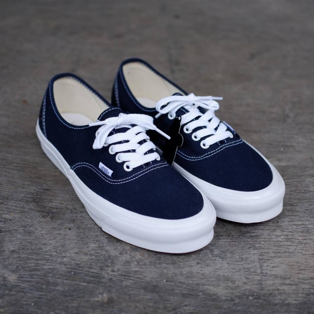 Vans vault og hot sale authentic lx dress blue