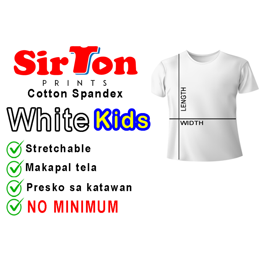 COTTON SPANDEX COLORED T-SHIRT Akiztah Atbp.