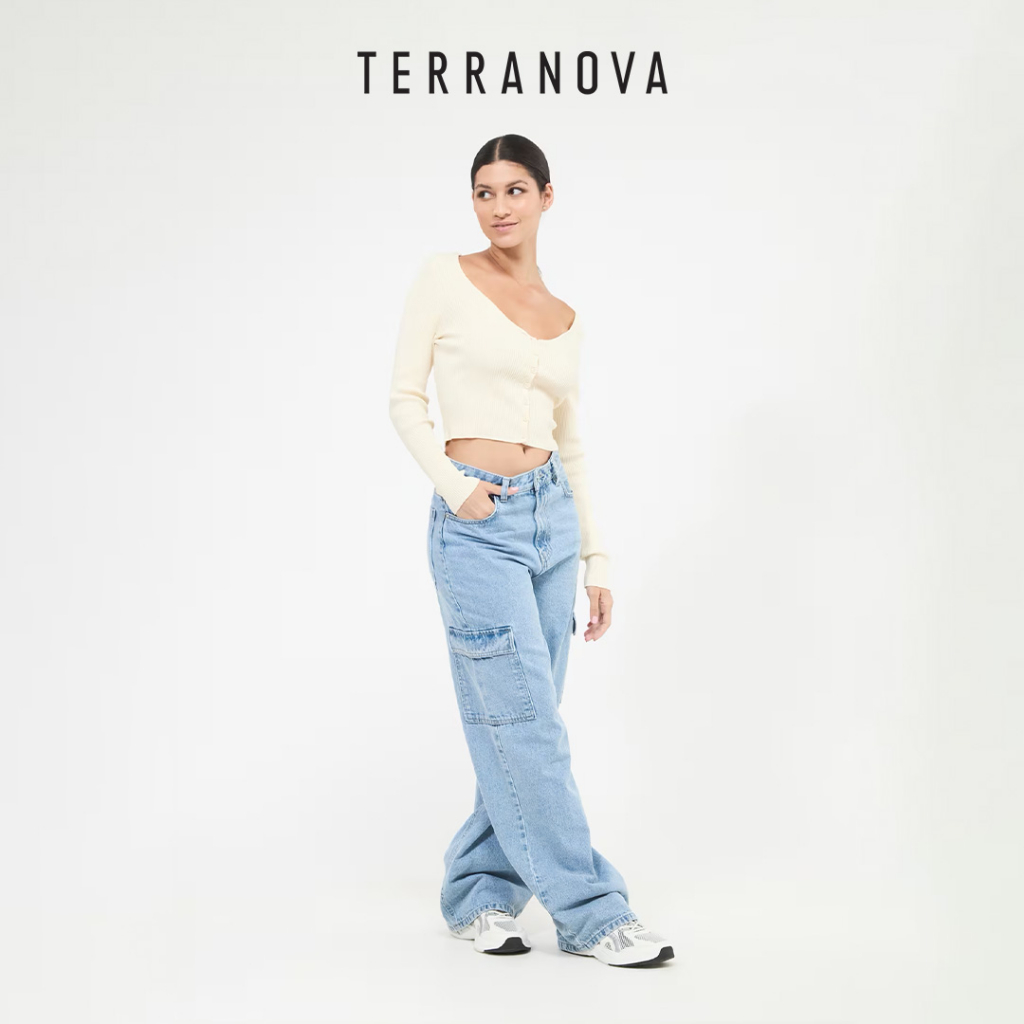 Wide Leg Tracksuit Trousers – Terranova Philippines