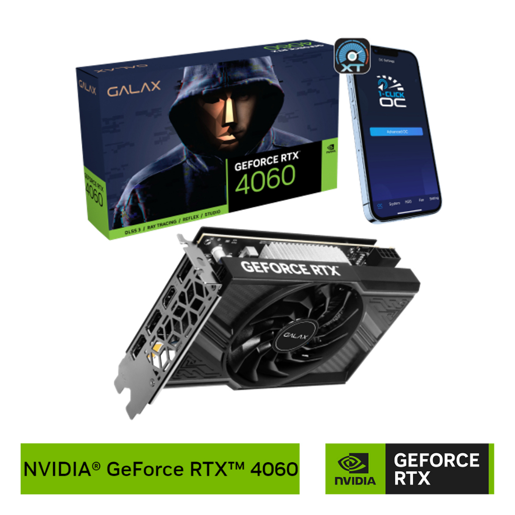 GALAX Philippines displays a box for GeForce RTX 4050 