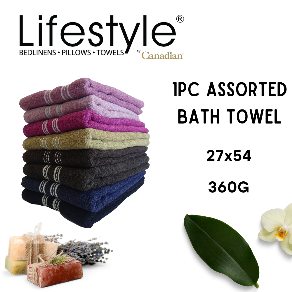 Assorted discount bath towels