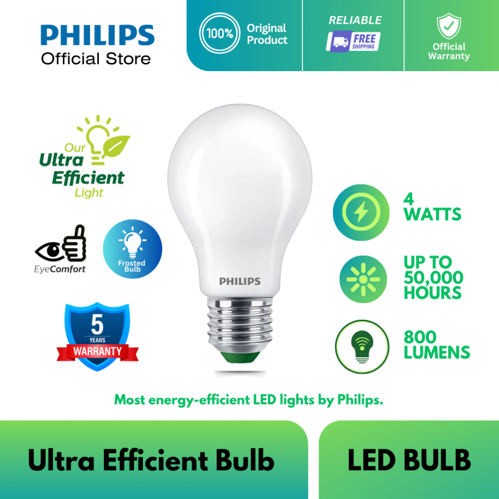 Philips Ultra Efficient lighting