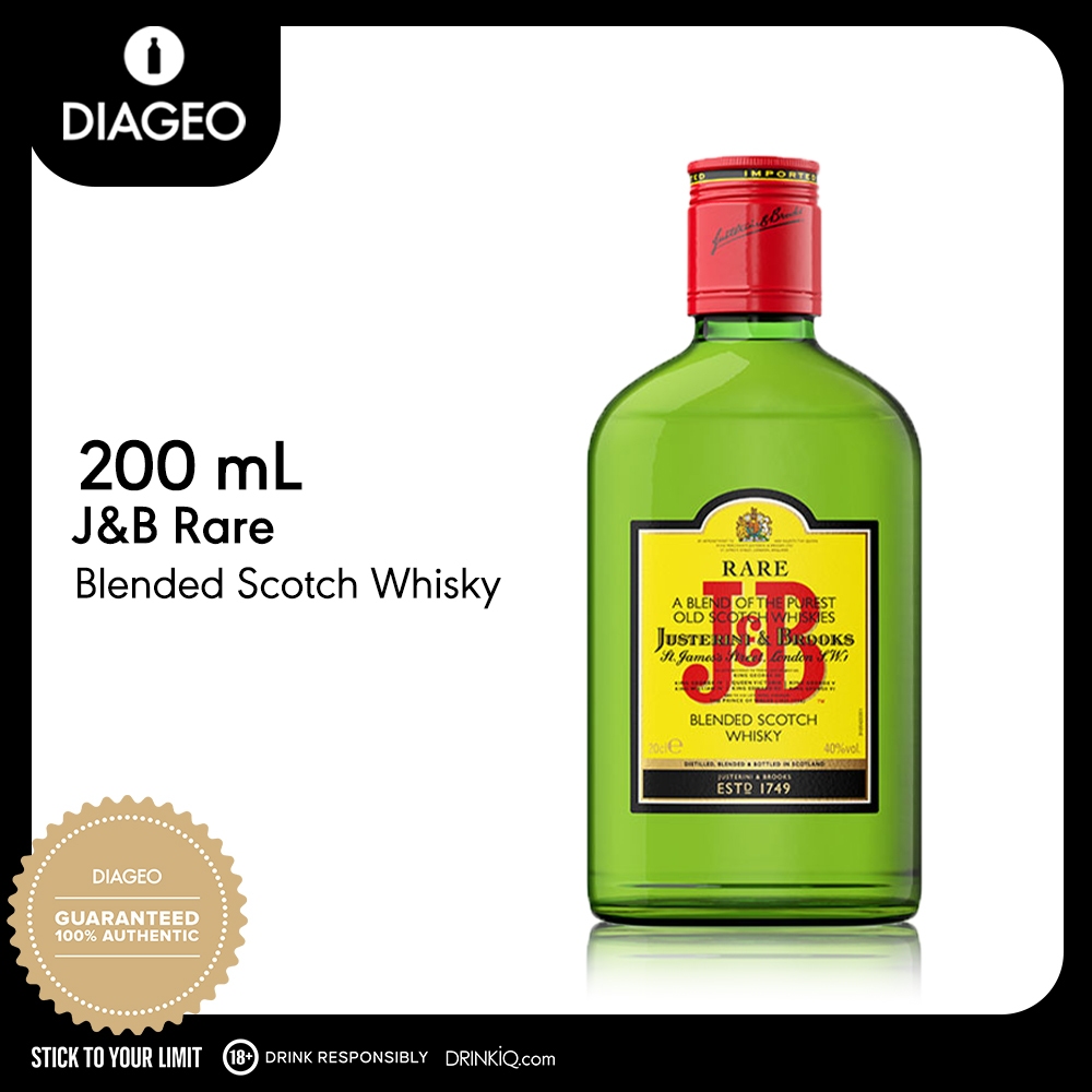 J & B Rare Blended Scotch Whisky 350ml Bottle