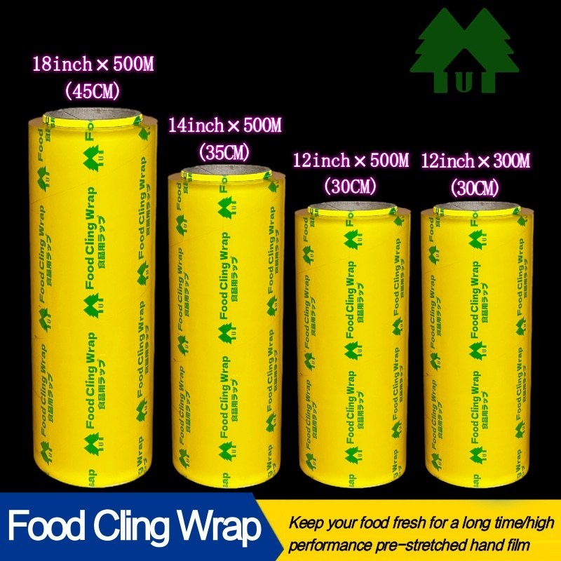 Cling wrap shop sizes