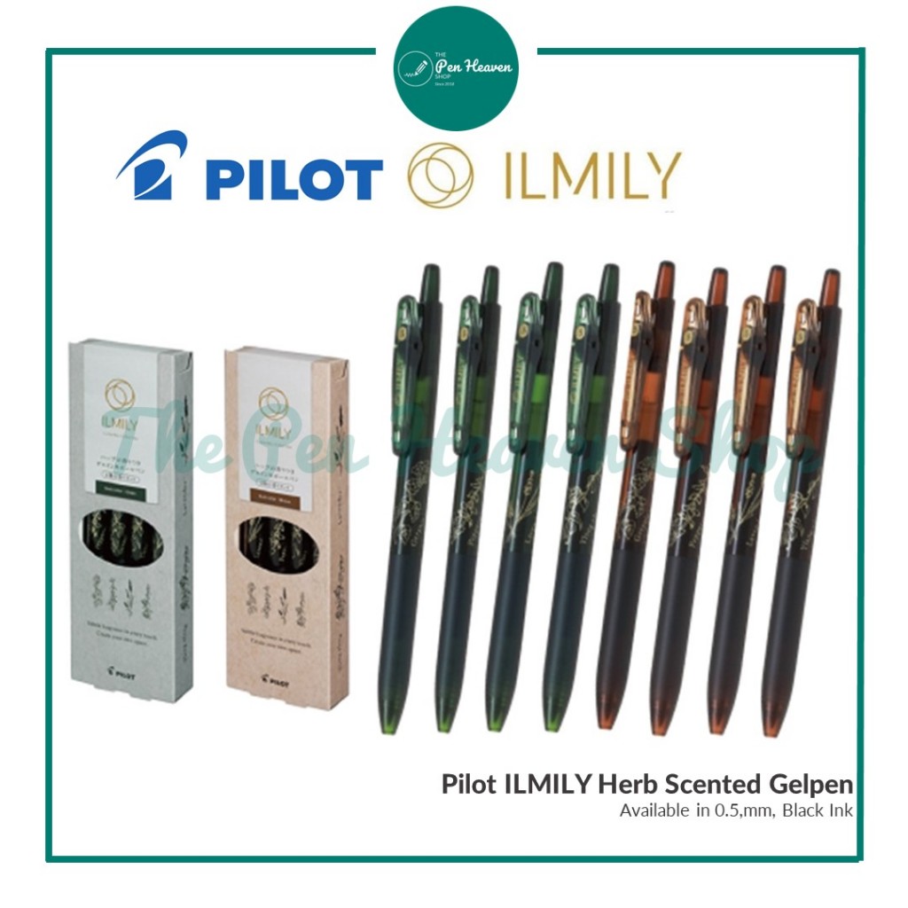 Pilot ILMILY Herbal Scented Gel Pen Set