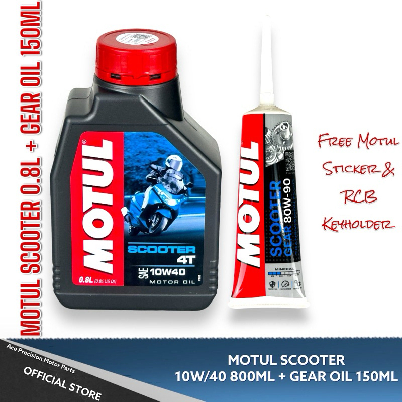 Motul Scooter 4T 10W-40 Scooter Oil 800ml ( 0.8L )