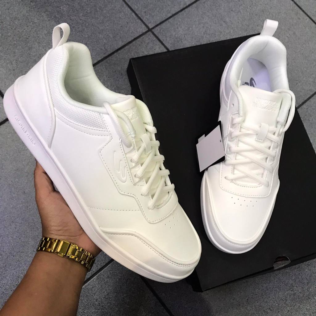 White world store balance shoes