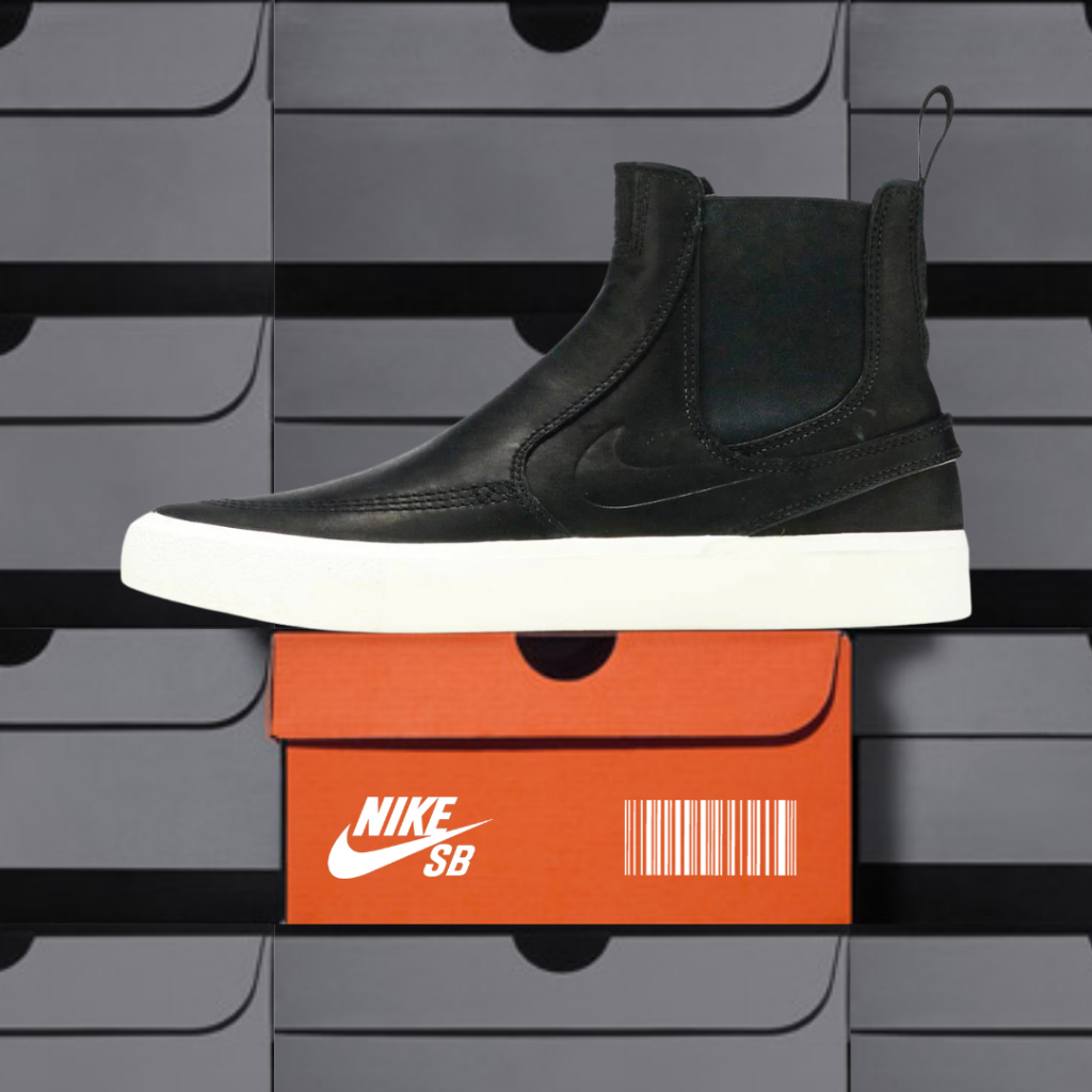 Janoski slip hot sale on leather