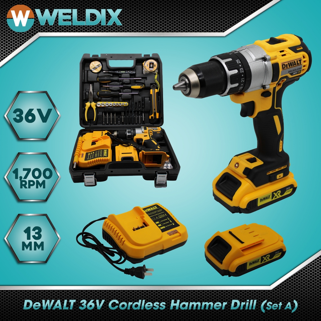 24v cordless drill best sale kit with hammer function