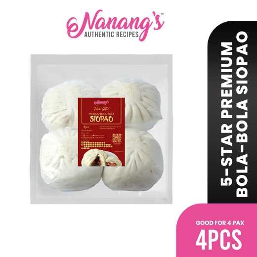 Nanang s 5 Star Premium Bola Siopao 4 Pcs. Mega Ready To Steam