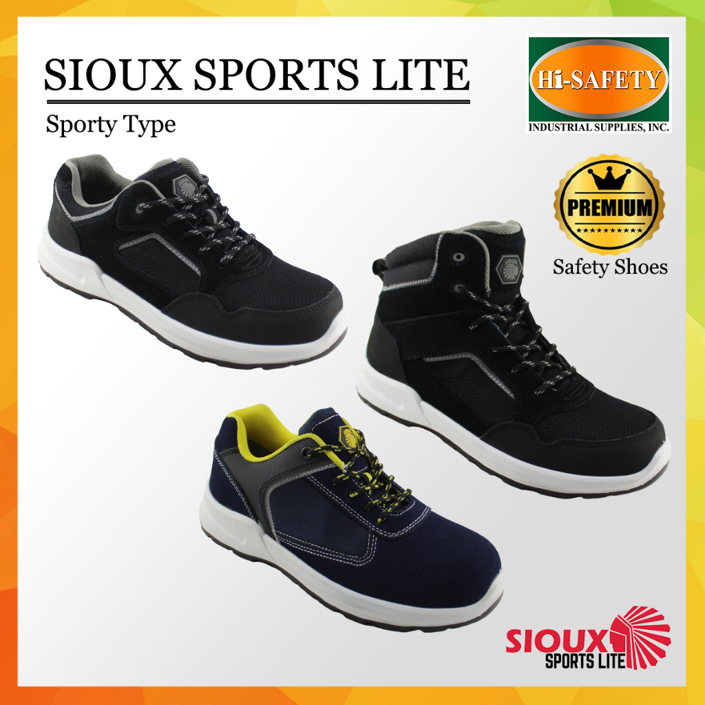 Sports type safety on sale shoes