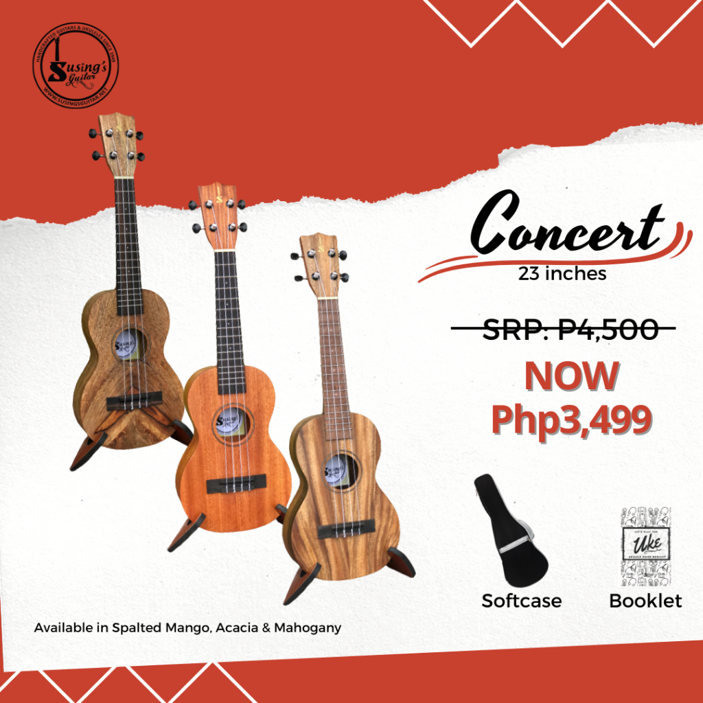 Ukulele shop concert shopee