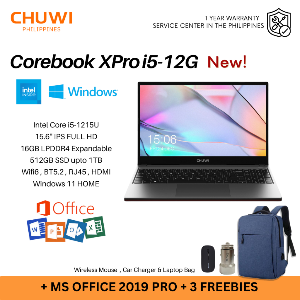 CHUWI CoreBook XPro Gaming Laptop 16GB RAM 512GB SSD Inch, 47% OFF