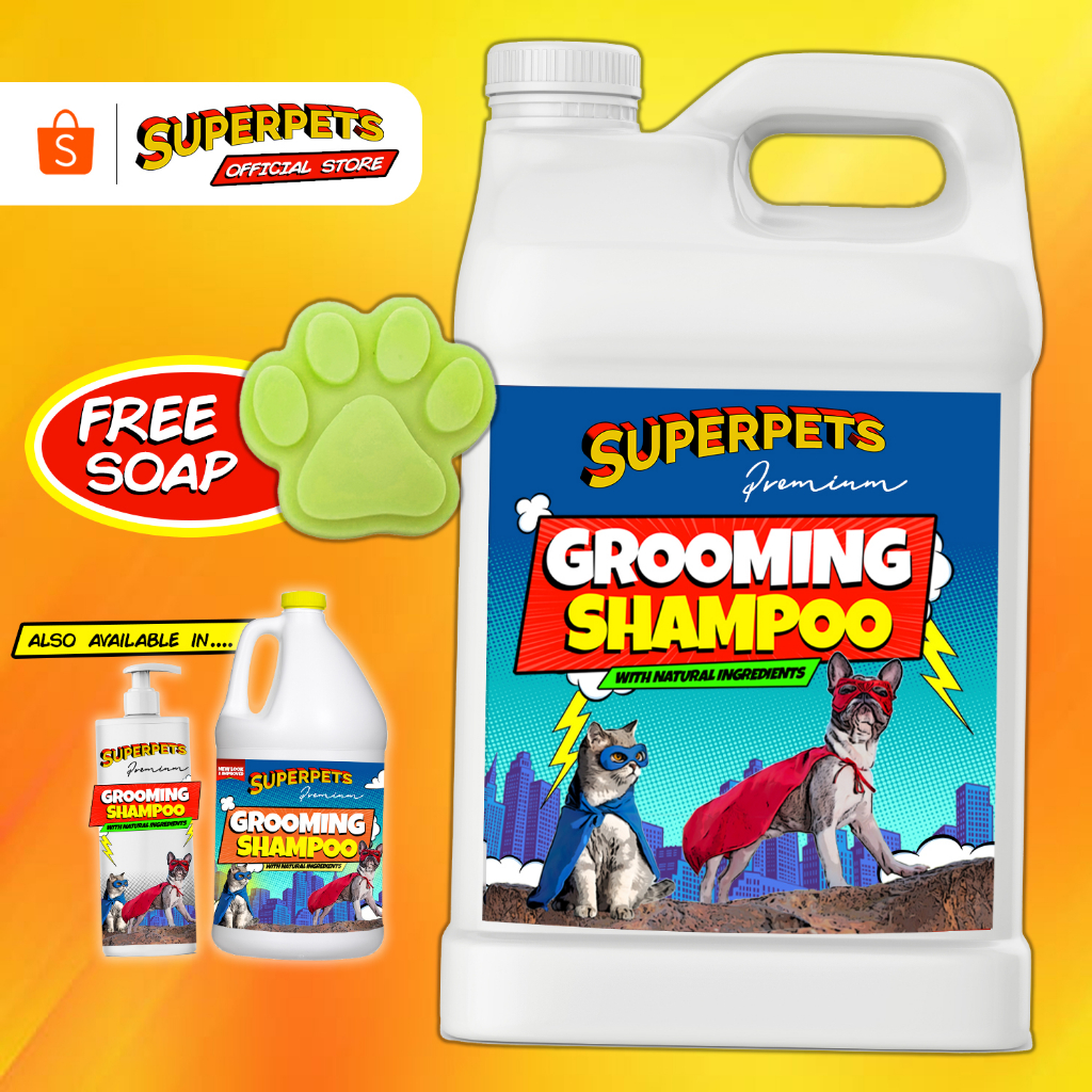 Pet grooming outlet shampoo