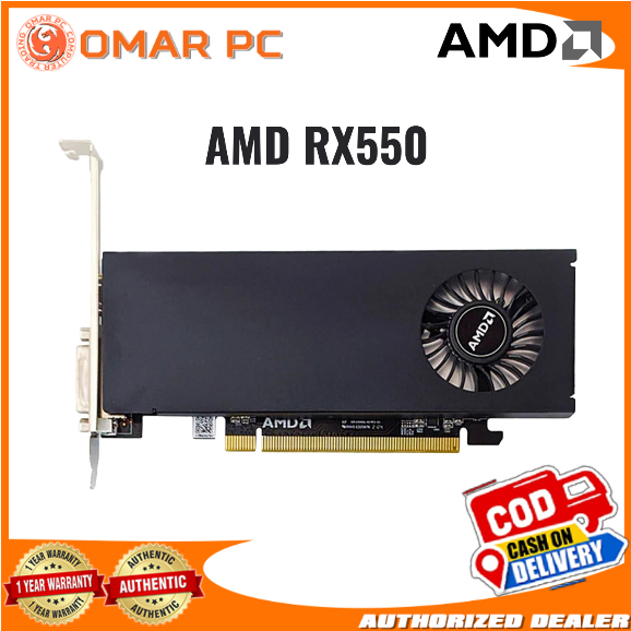 Amd rx hot sale 550 2gb