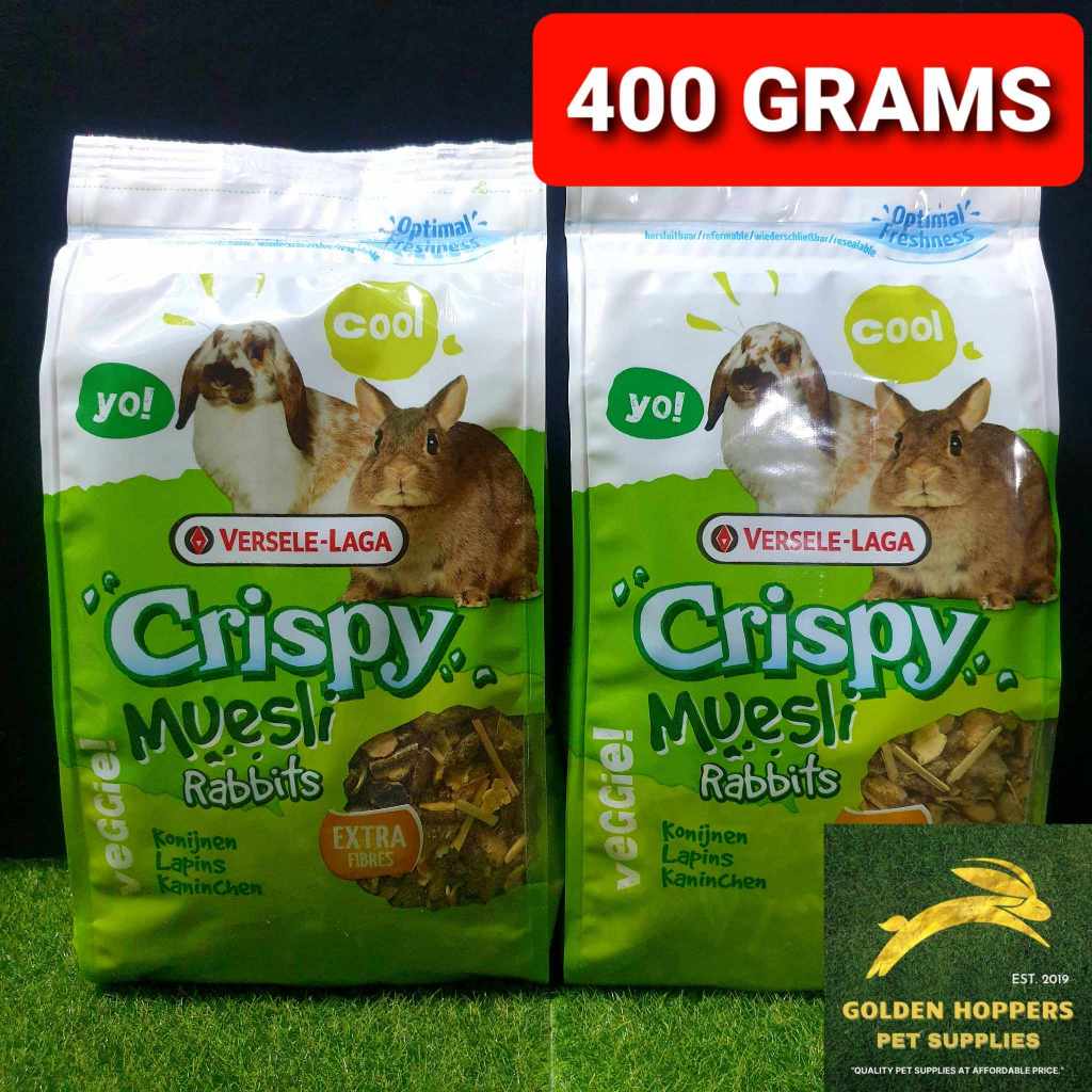 Versele Laga Crispy Muesli Rabbit Guinea Pig Hamster Food (400g)