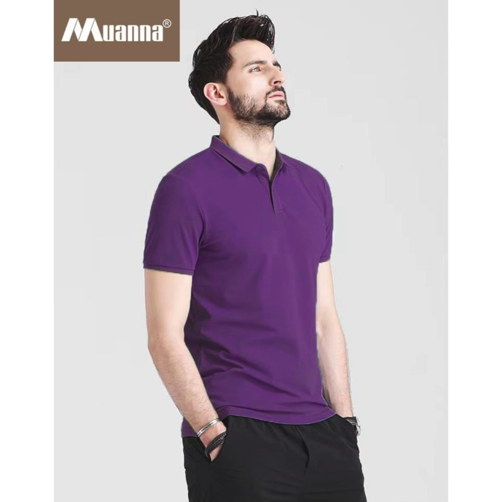 Purple dri fit polo on sale shirts