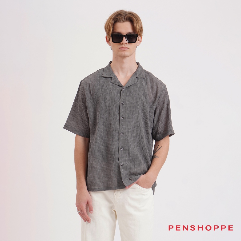 Button down 2024 polo penshoppe