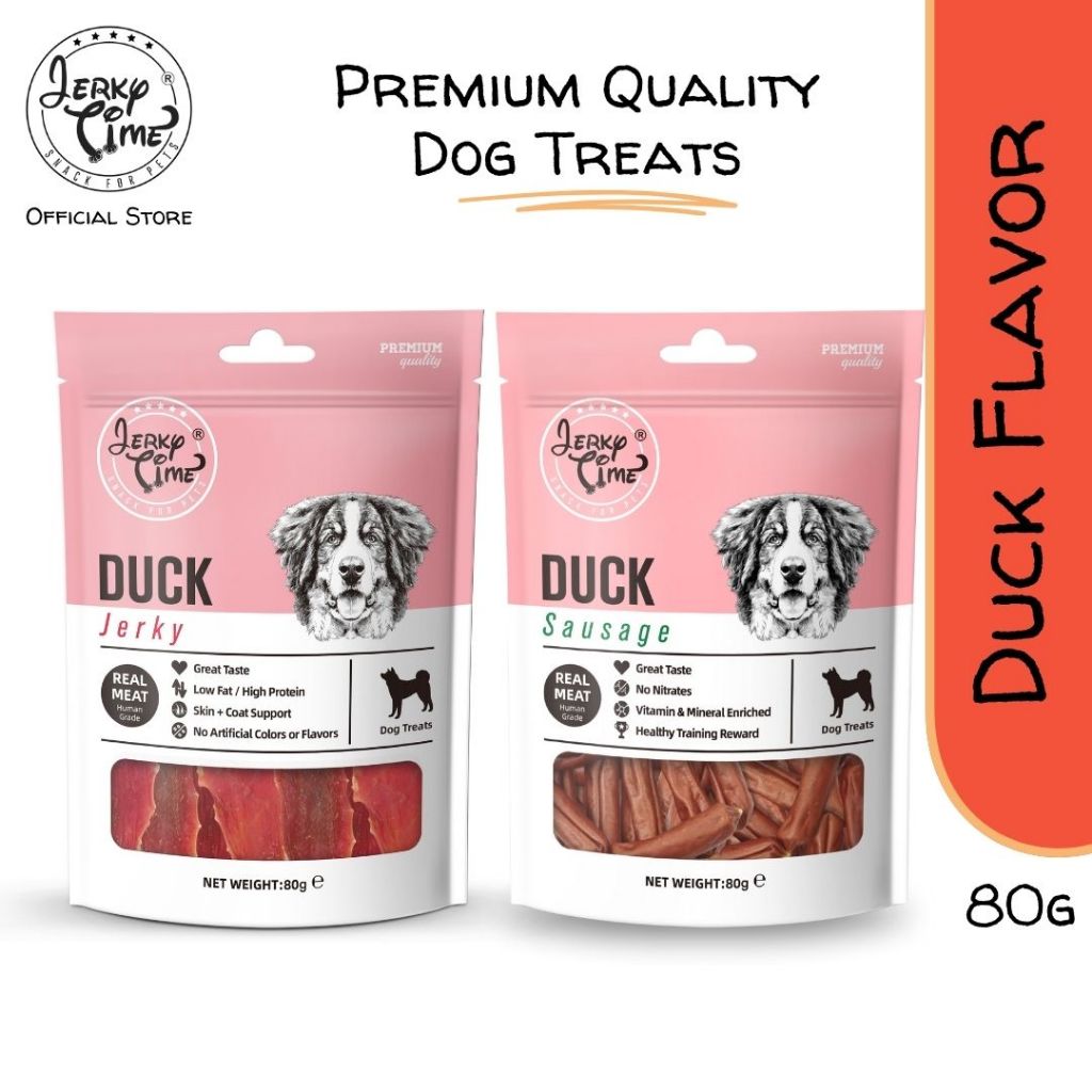 Duck flavored dog outlet treats