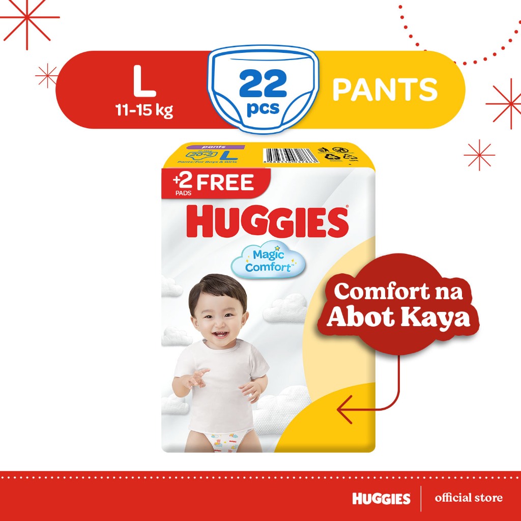 Huggies magic hot sale pants