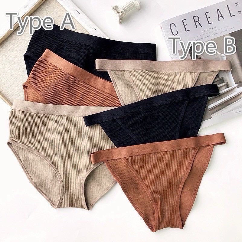 WILD FASHION 1pcs Ice Silk Seamless Underwear One-piece Breathable Mid Rise  Sexy Panties Panty