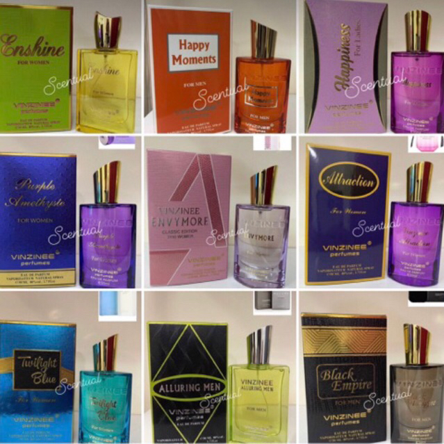 Vinzinee perfumes best sale price list