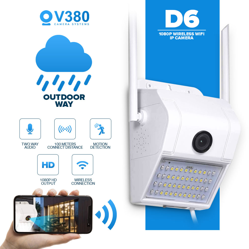 v380 wall lamp camera