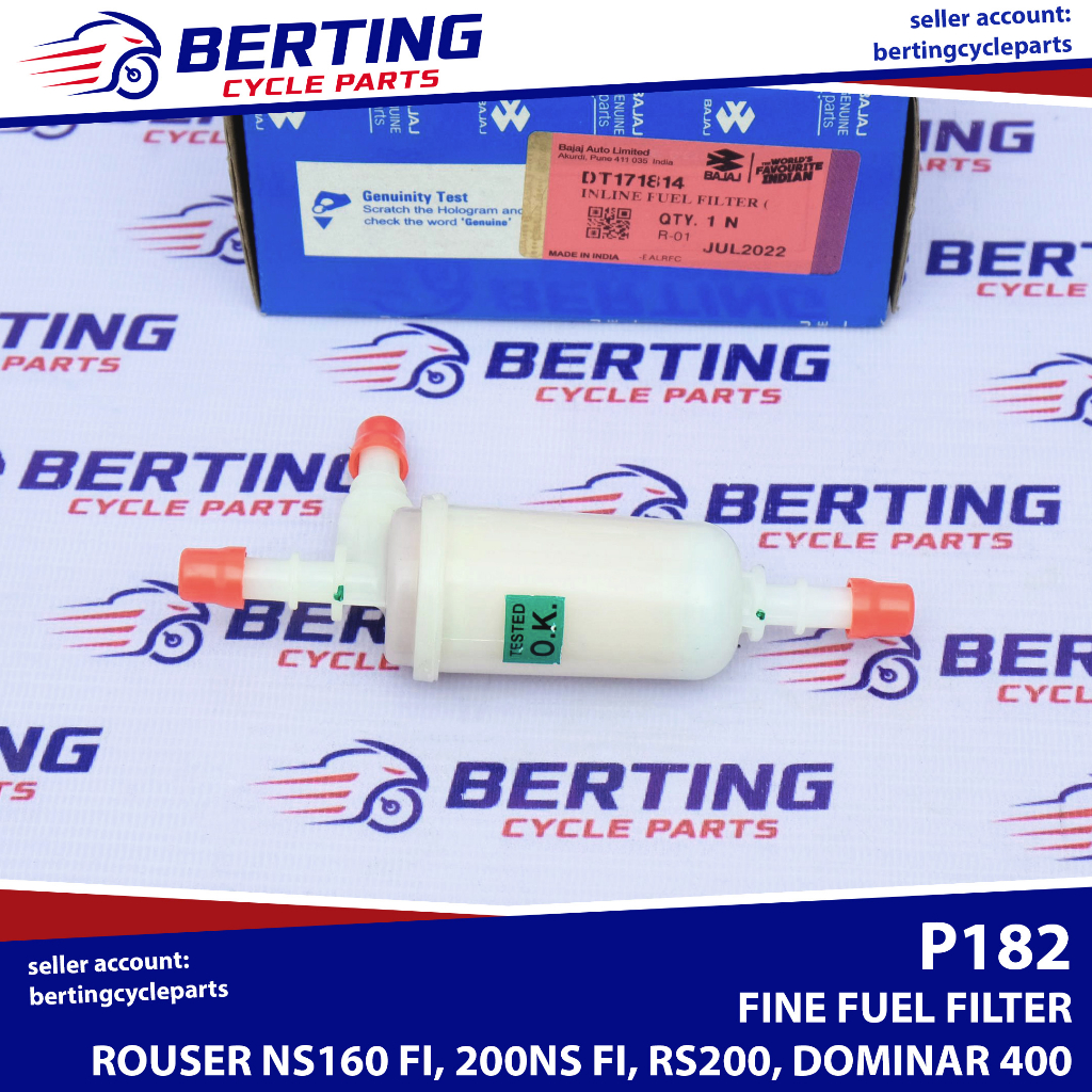 FINE FUEL FILTER Rouser NS200 200NS FI NS160 FI RS200 Dominar 400