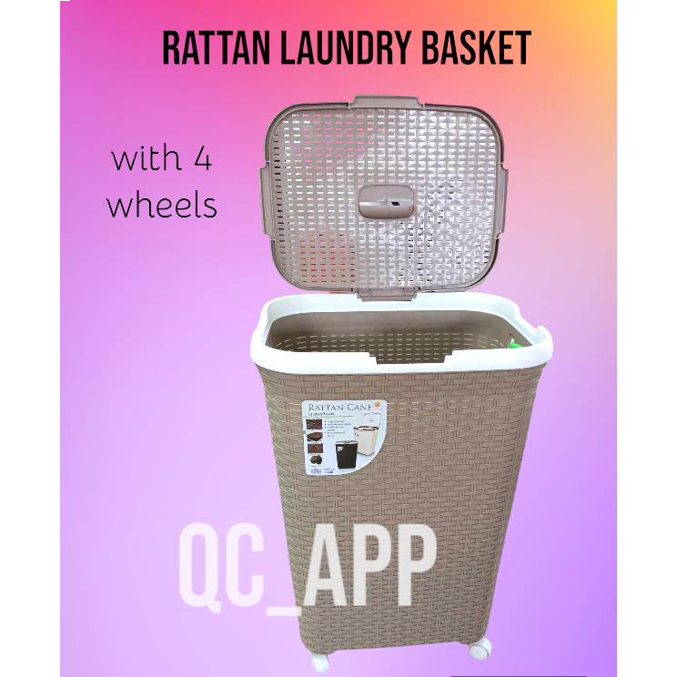 TRASH BIN 80L Orocan trash Can with Wheels and lock 80L Basurahan Garbage  Bin/basurahan/basket