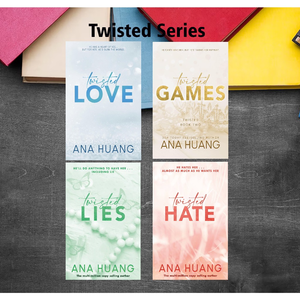 Set of 2 books Twisted Love + Twisted Lies (Paperback, Ana Huang