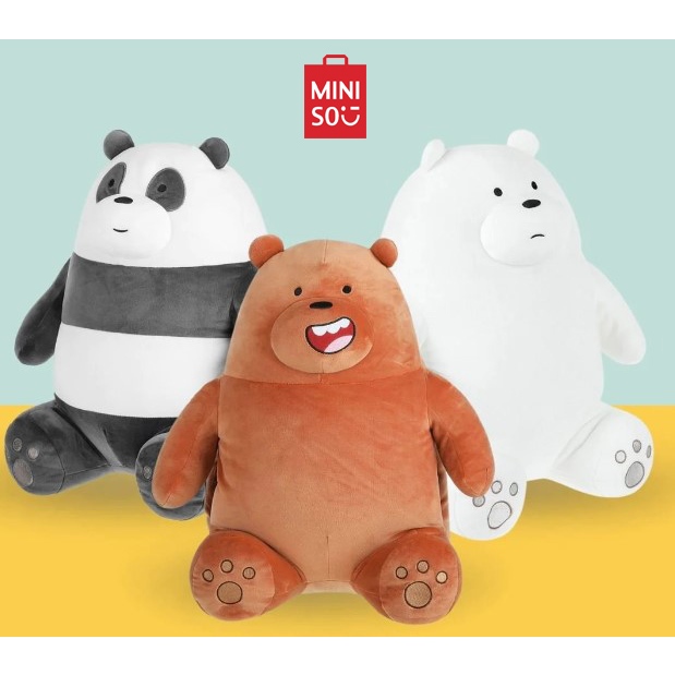 We bare bears soft best sale nap pillow