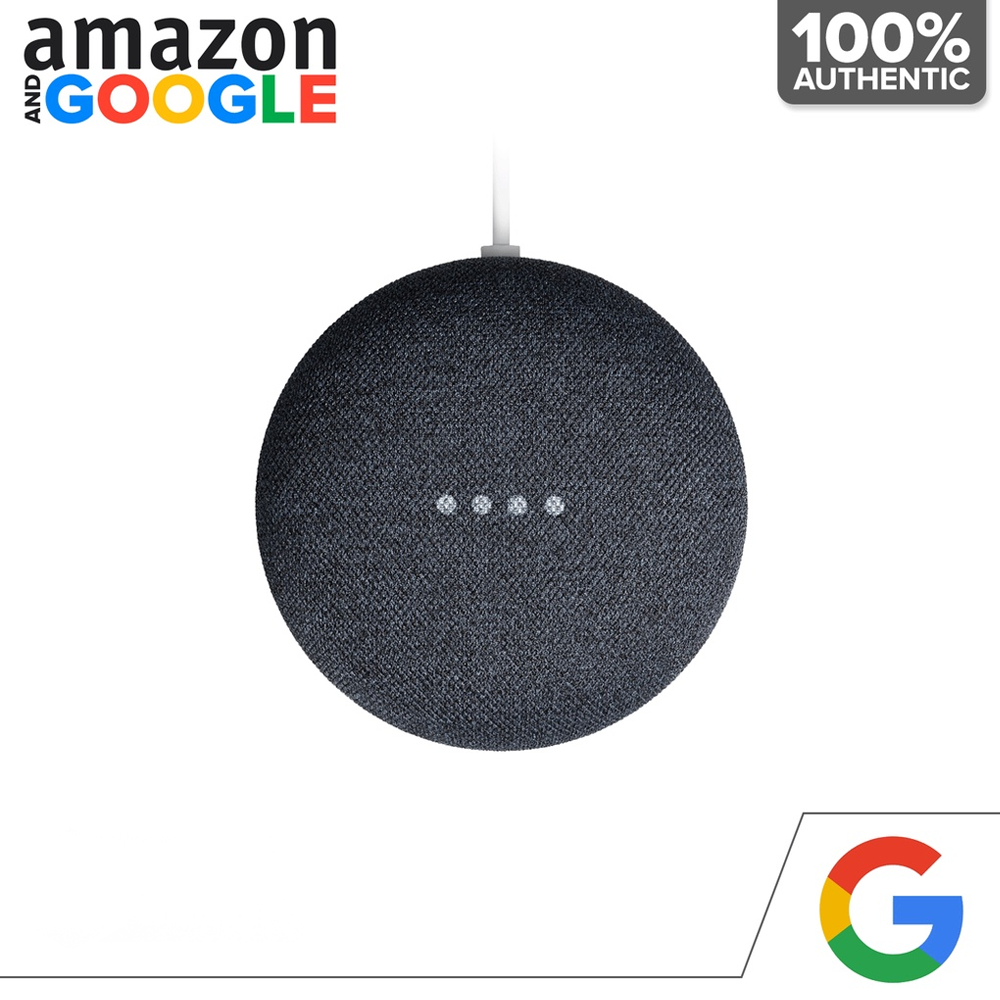 Google home best sale mini speaker charcoal