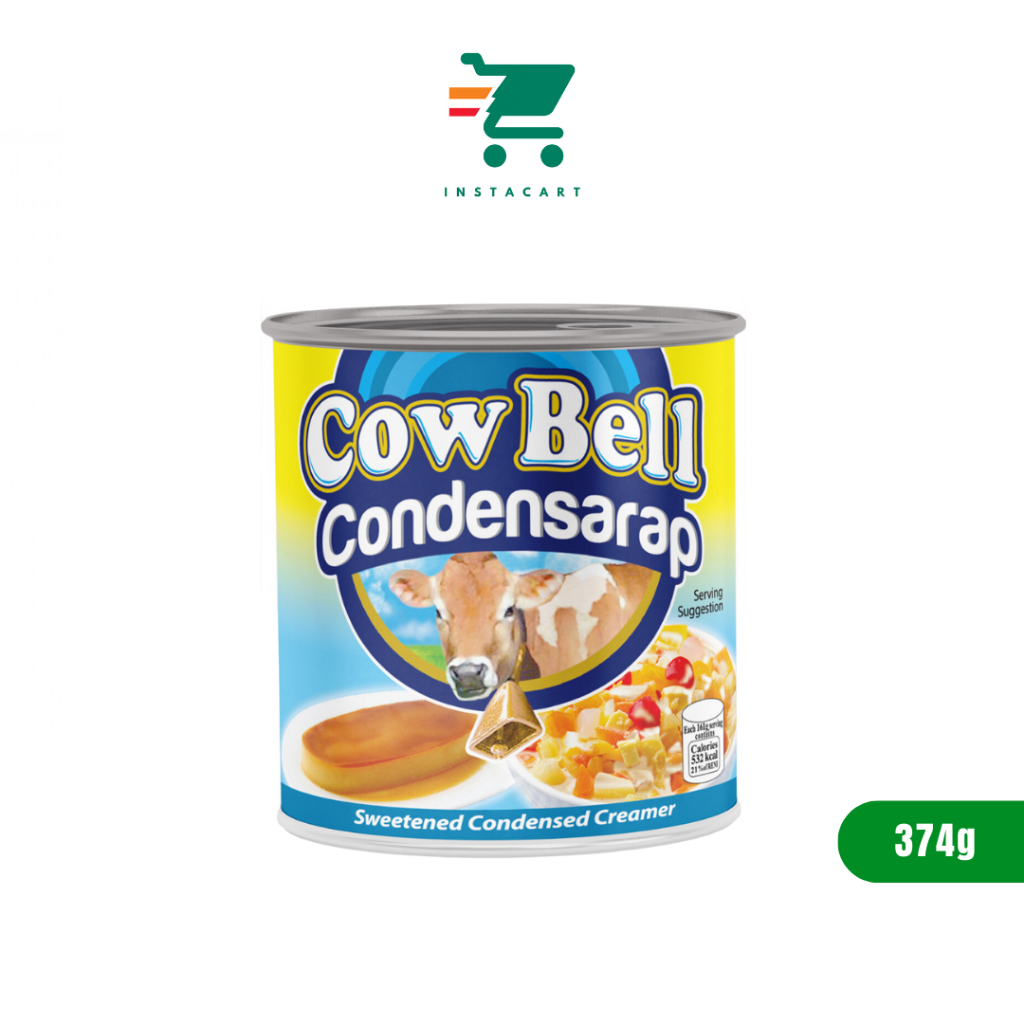 Cow Bell Condensarap Sweetened Condensed Creamer 374g