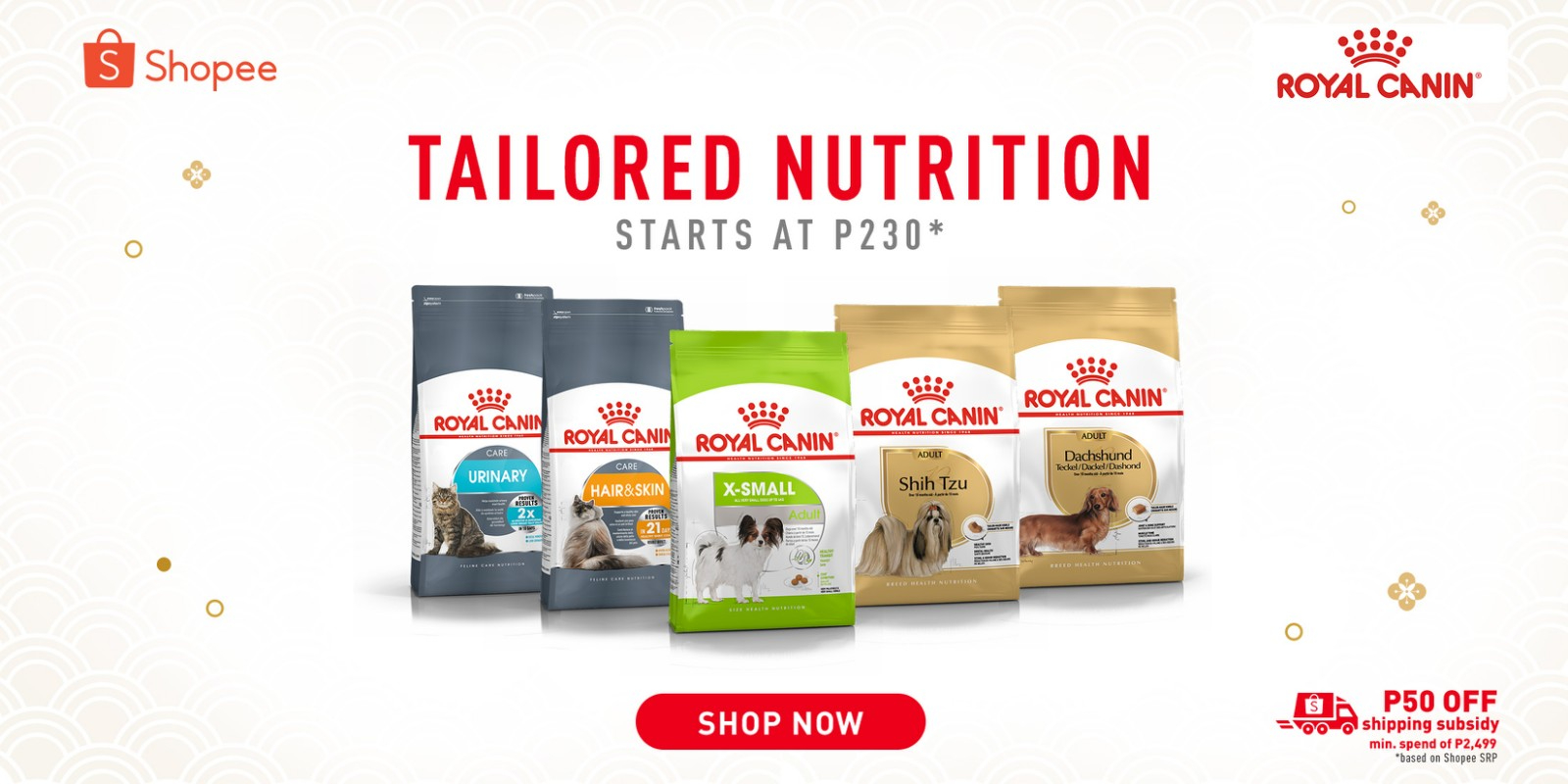 Royal Canin, Online Shop Shopee Philippines